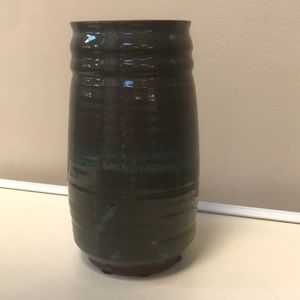 Vintage Signed & Dated Studio Art Pottery Vase
